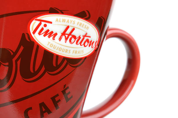 How much caffeine in a large Tim Hortons coffee?