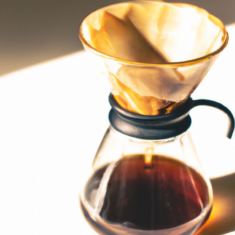 Chemex Brewing Coffee