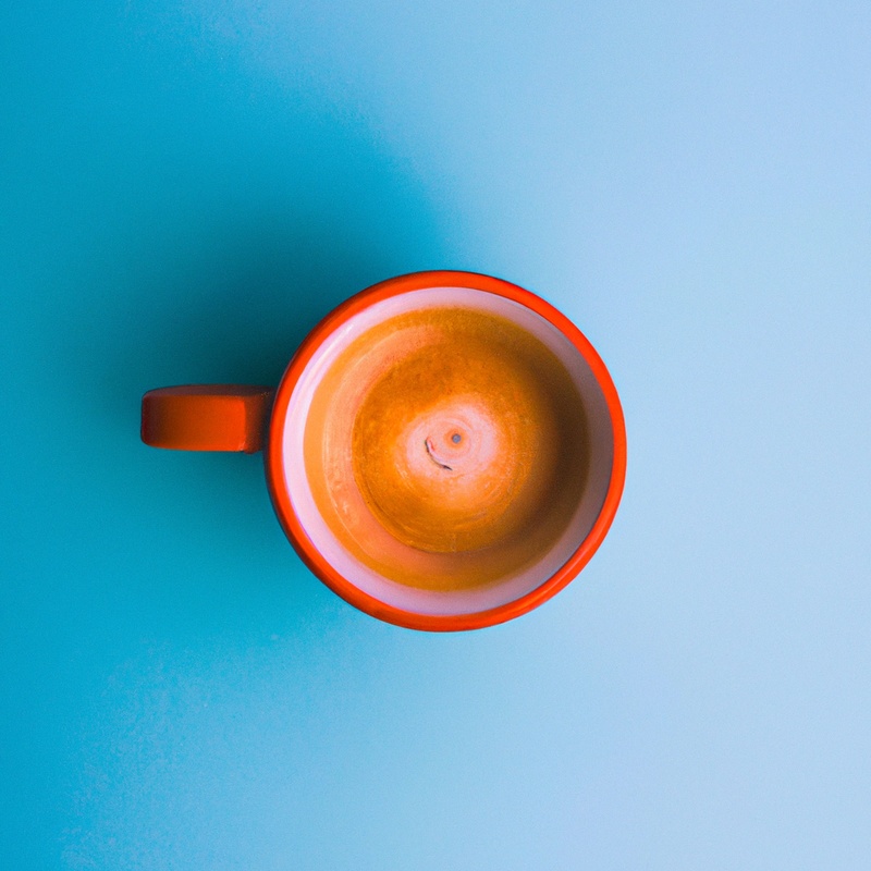 Chilled coffee pitcher.