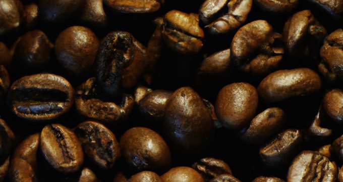 Coffee Beans in Airtight Container