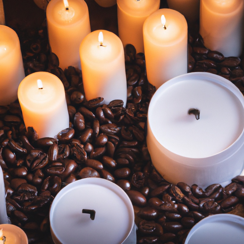 Coffee Candle Gleaming