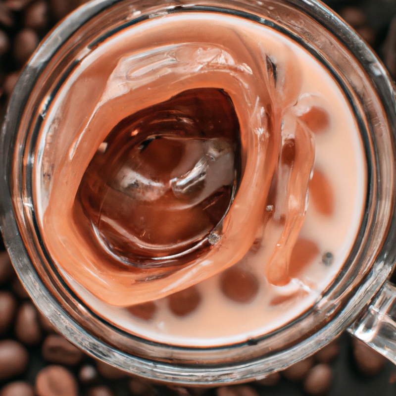 Coffee Glaze Pouring