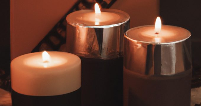 Coffee candle.