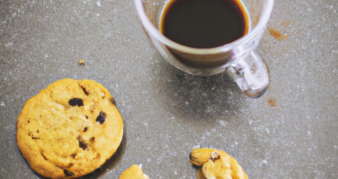 Coffee-flavored cookies
