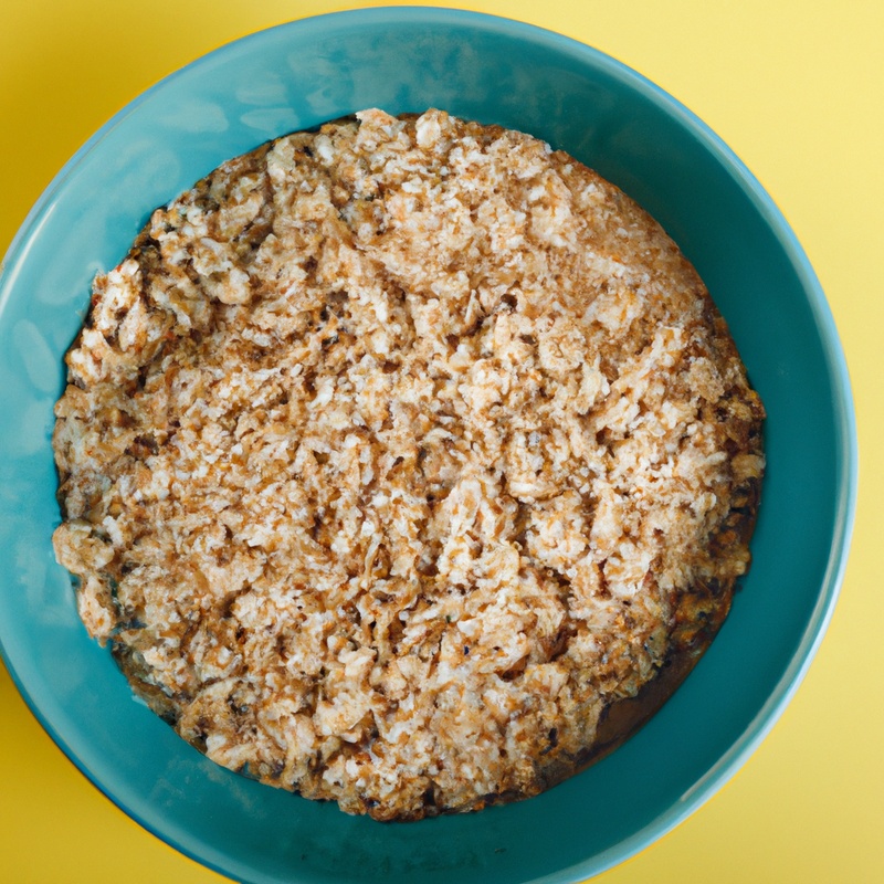 Coffee-flavored oatmeal.