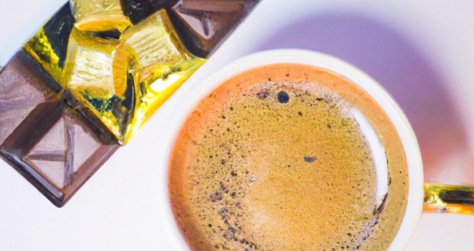 Coffee-infused chocolate: Tempting blend.