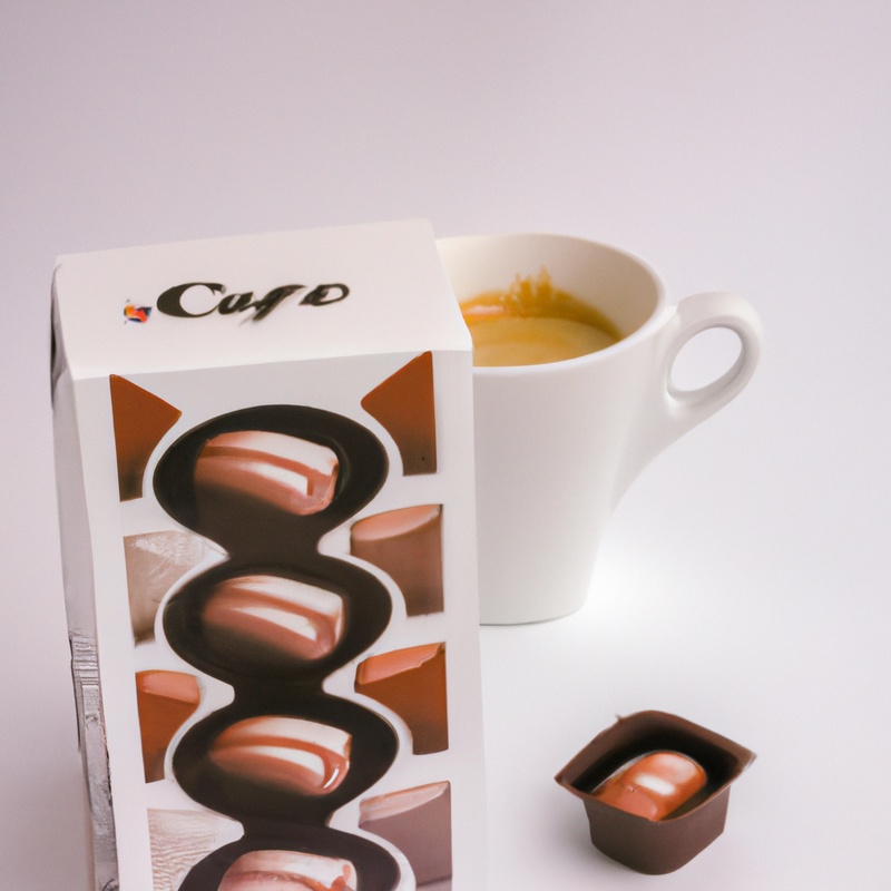 Coffee-infused chocolate.