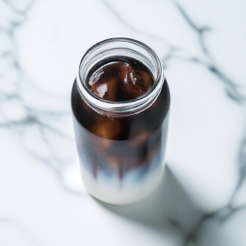 Cold brew steeping.