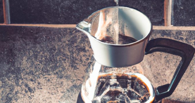 Double brewing coffee