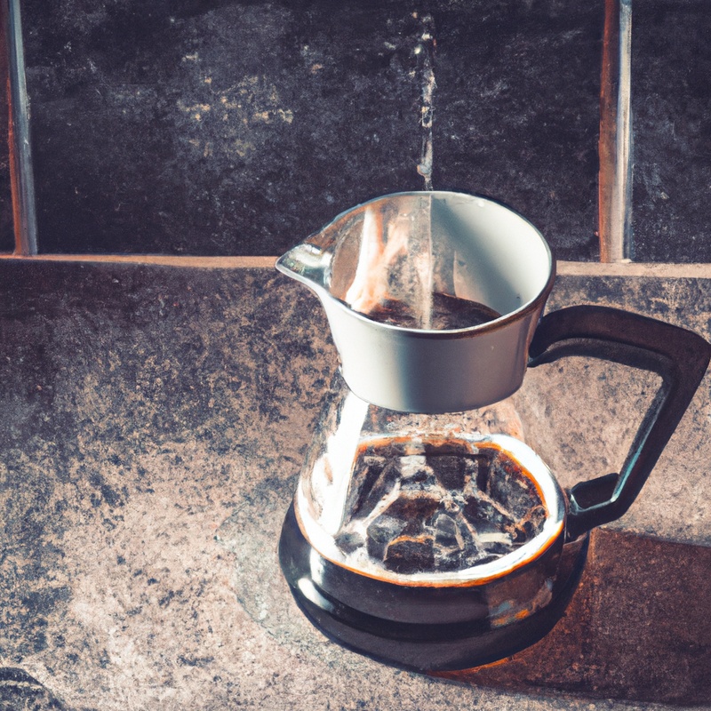 Double brewing coffee