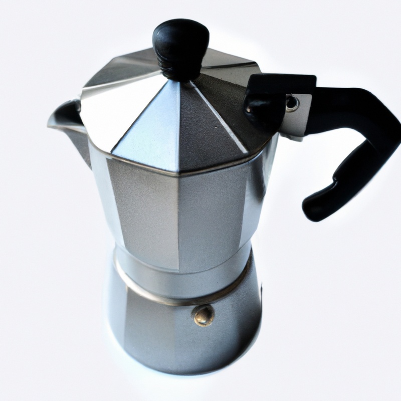 Percolator brewing coffee