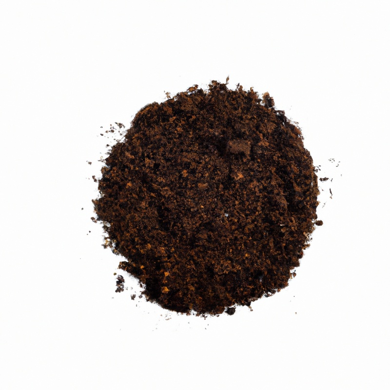 Reused coffee grounds