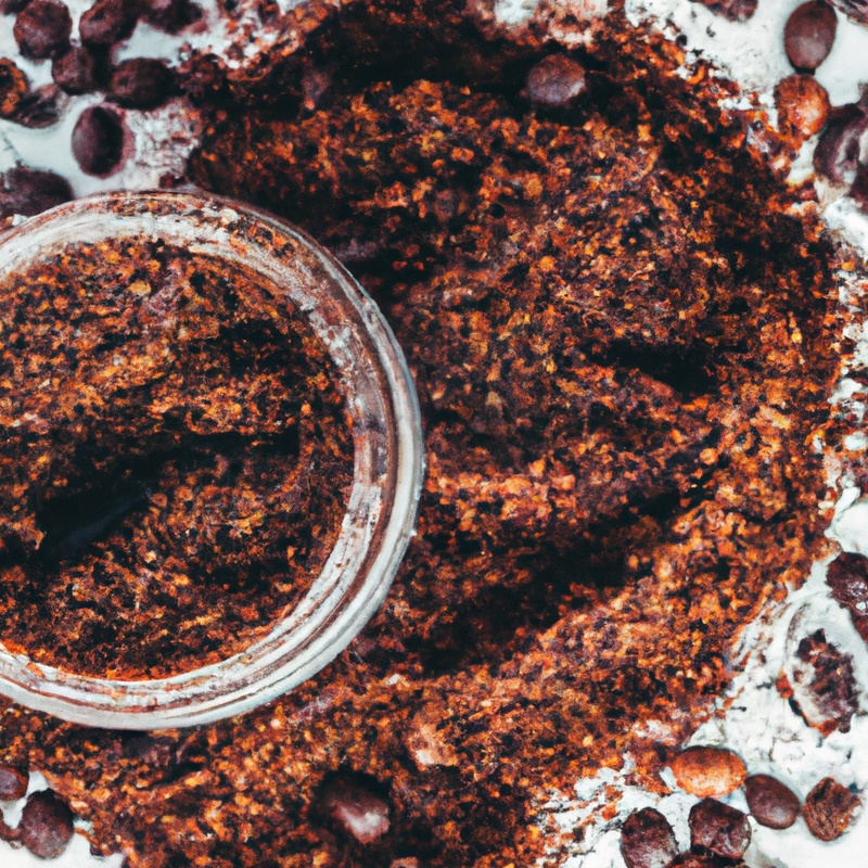 coffee face scrub